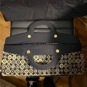 Chanel Black and Gold Handbag